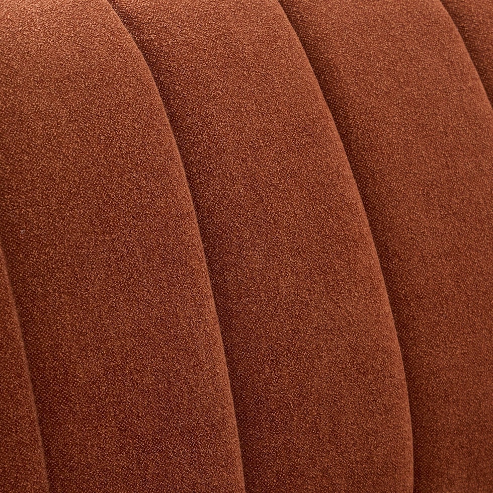 coral orange chair   