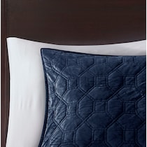 coraline blue full queen bedding set   
