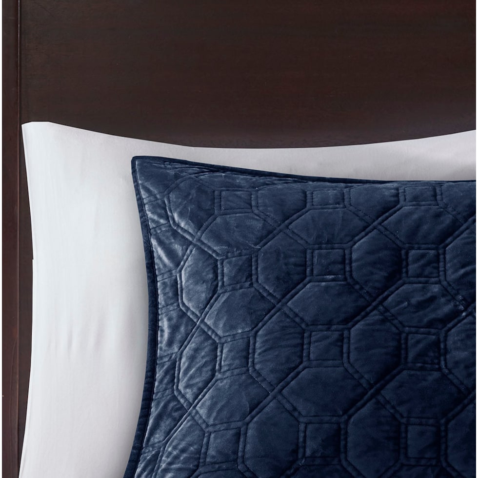 coraline blue full queen bedding set   
