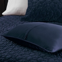 coraline blue full queen bedding set   
