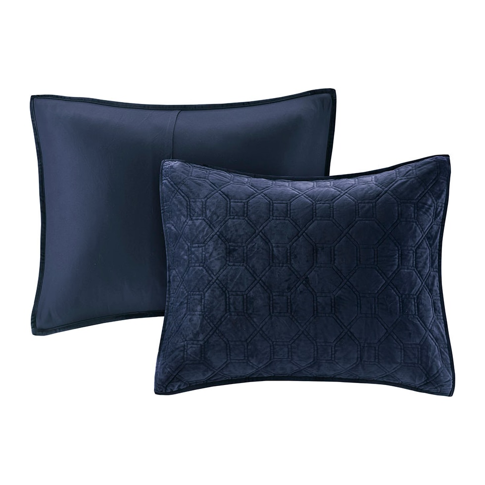 coraline blue full queen bedding set   