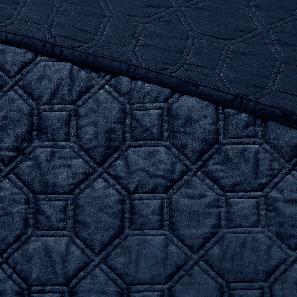 coraline blue full queen bedding set   
