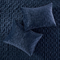 coraline blue full queen bedding set   