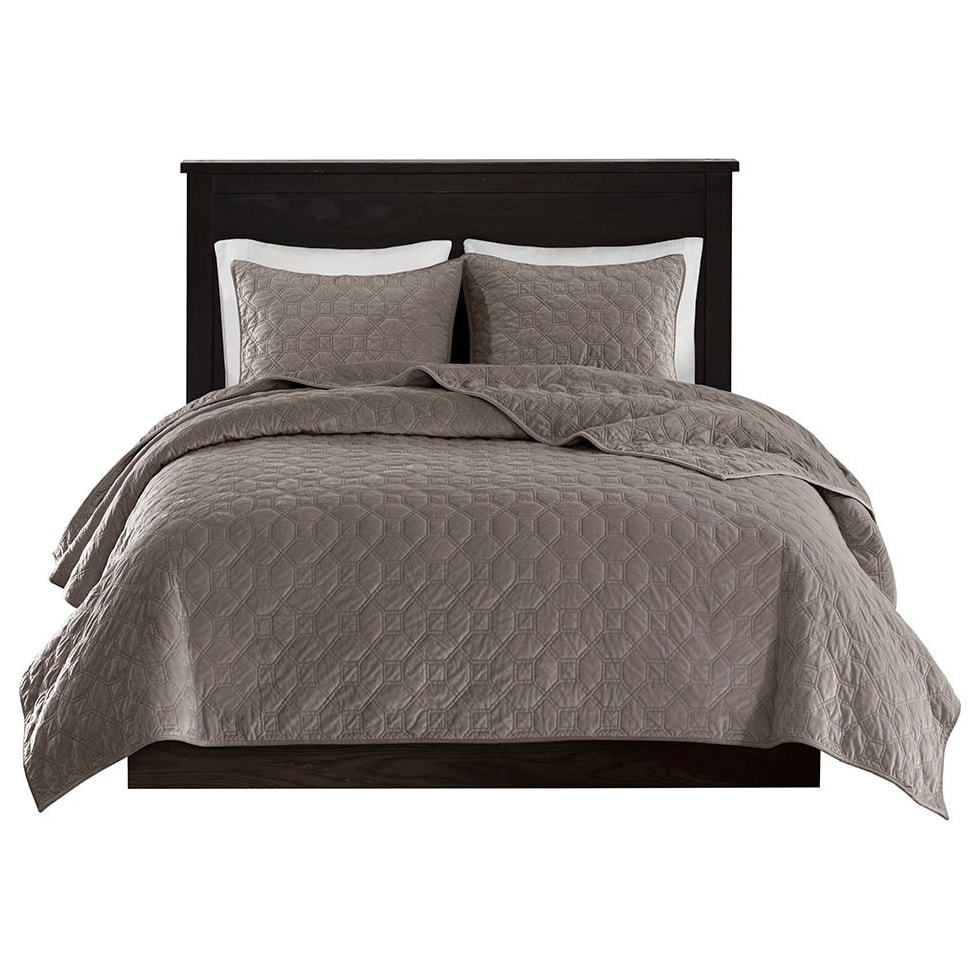 coraline light brown king california king bedding set   