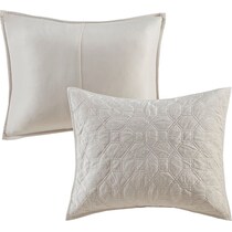 coraline neutral full queen bedding set   