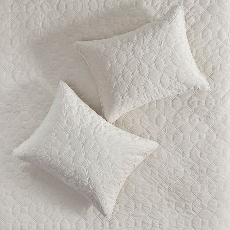 coraline neutral full queen bedding set   