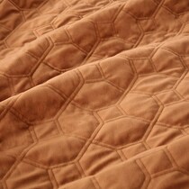 coraline orange full queen bedding set   