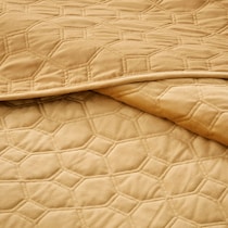 coraline yellow king california king bedding set   