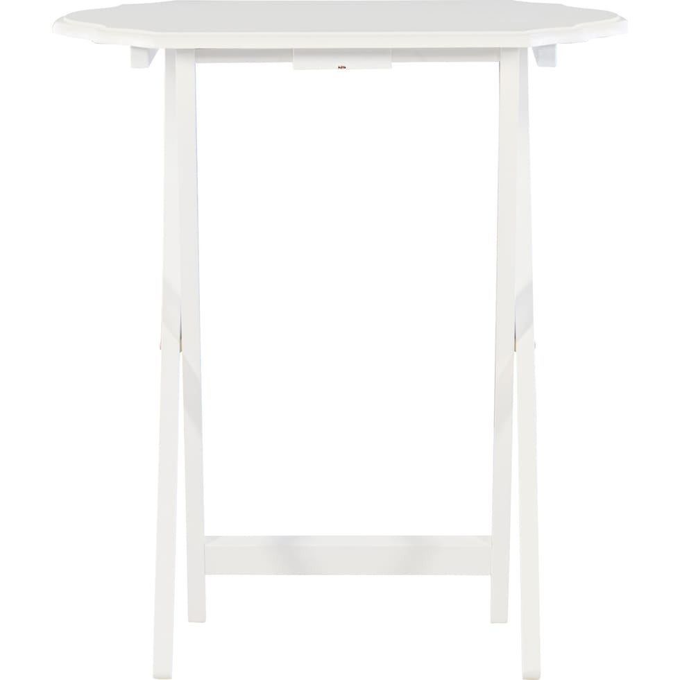 cordelia white tray table   