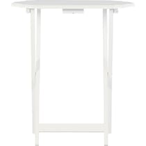 cordelia white tray table   