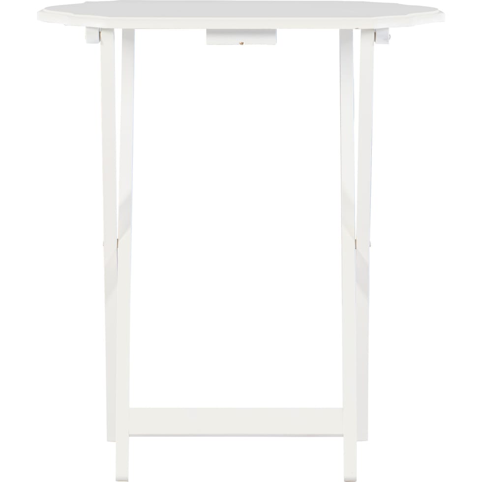 cordelia white tray table   