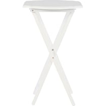 cordelia white tray table   