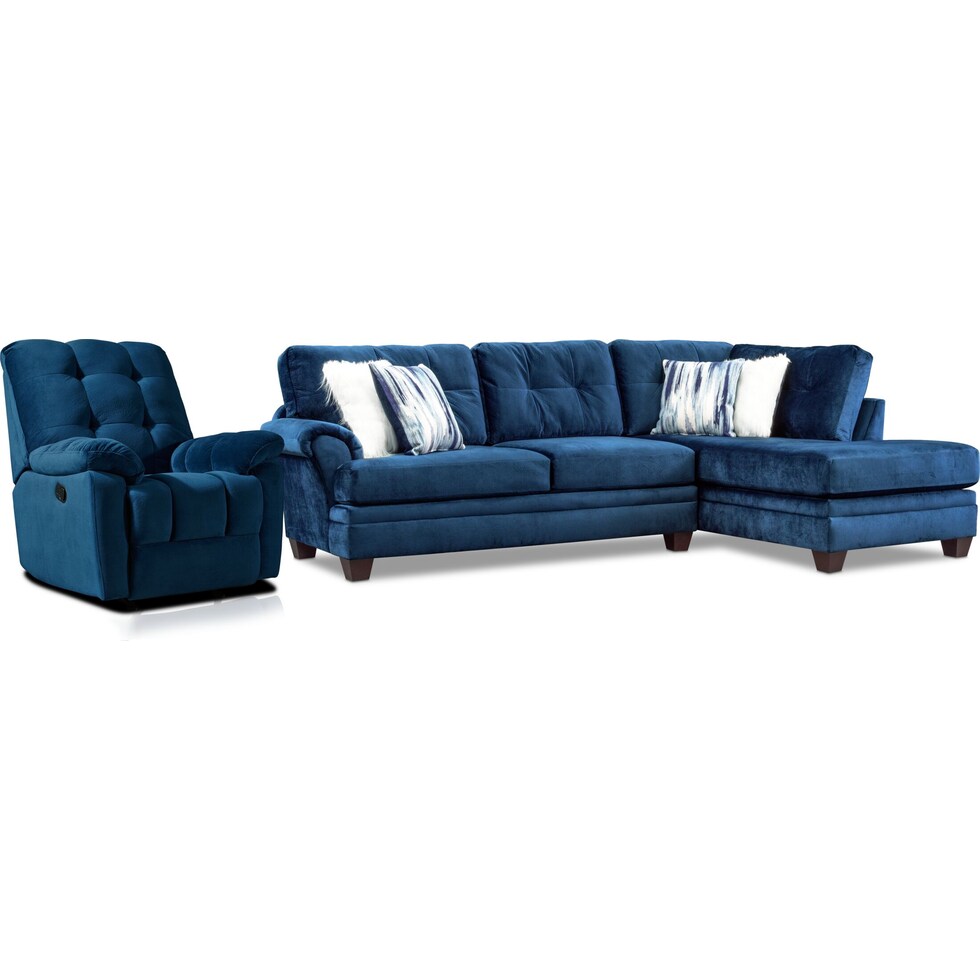 cordelle blue  pc living room   