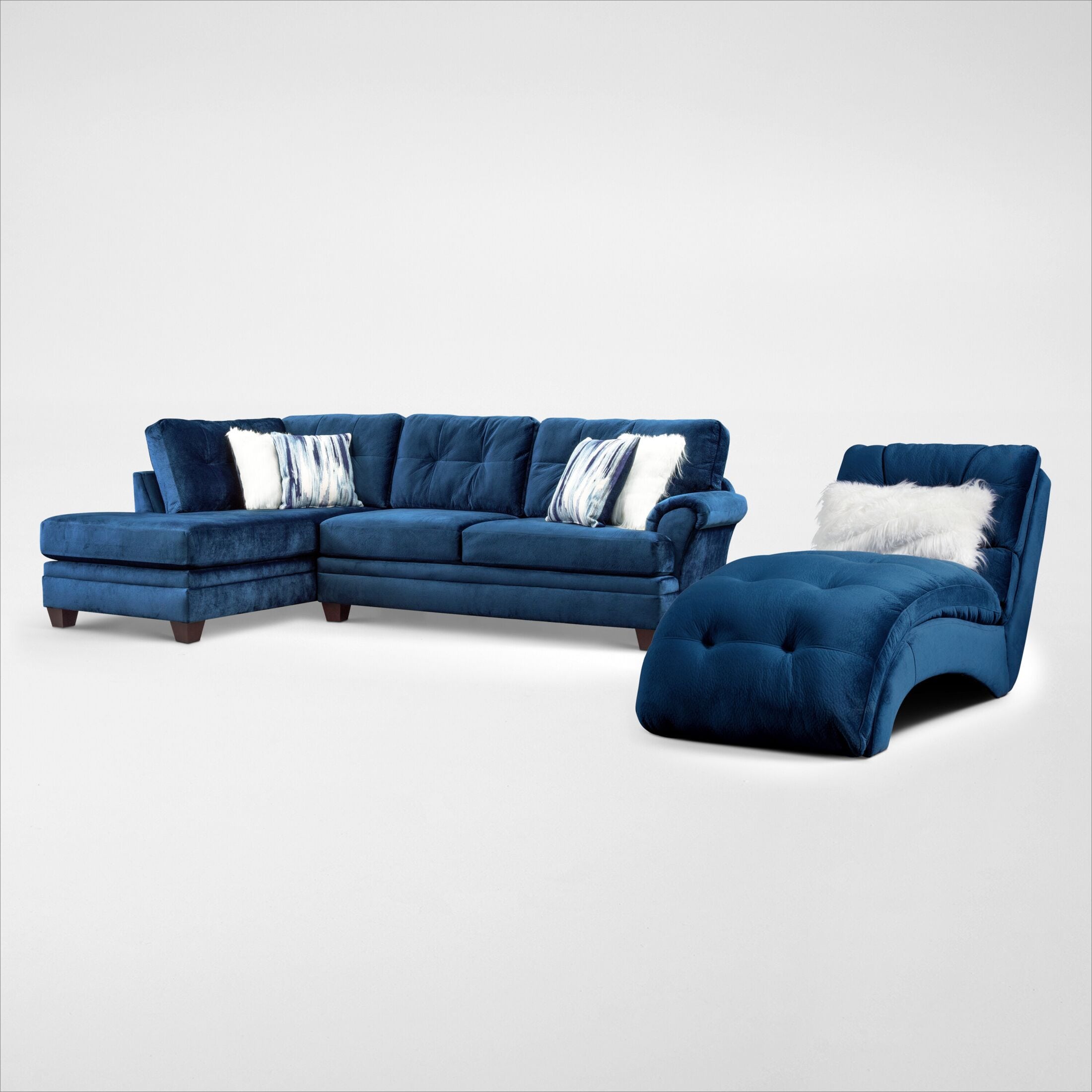 Cordelle 2 Piece Sectional and Chaise Set Value City Furniture