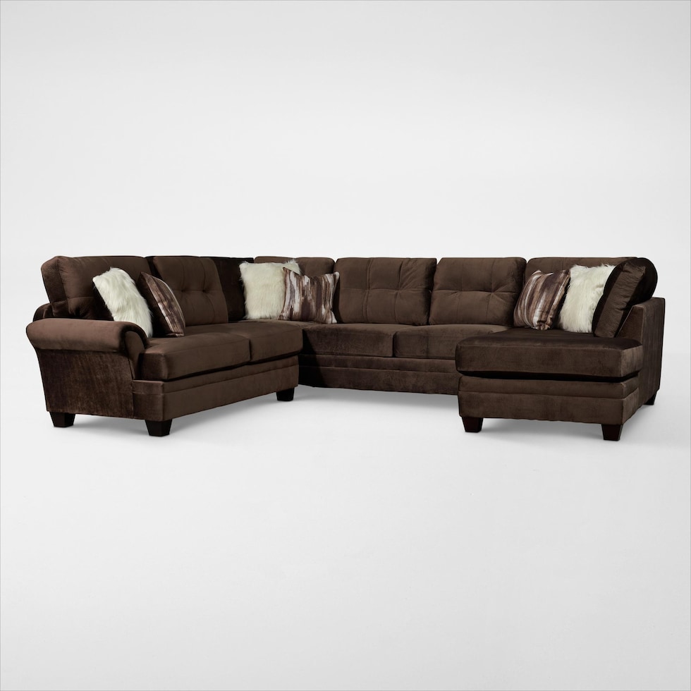 cordelle dark brown  pc living room   
