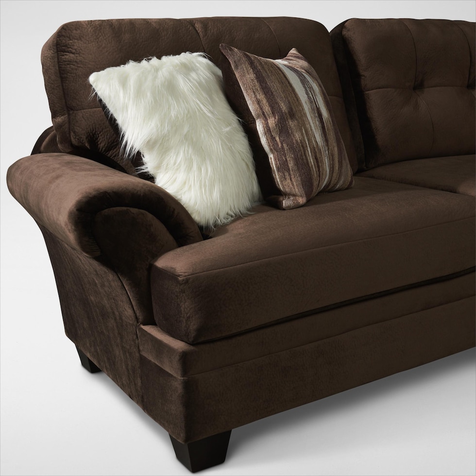 cordelle dark brown  pc living room   