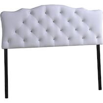 cordilla white queen headboard   