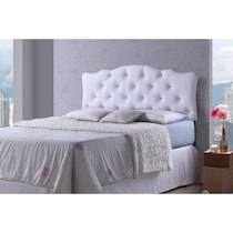 cordilla white queen headboard   