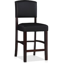 corey dark brown counter height stool   