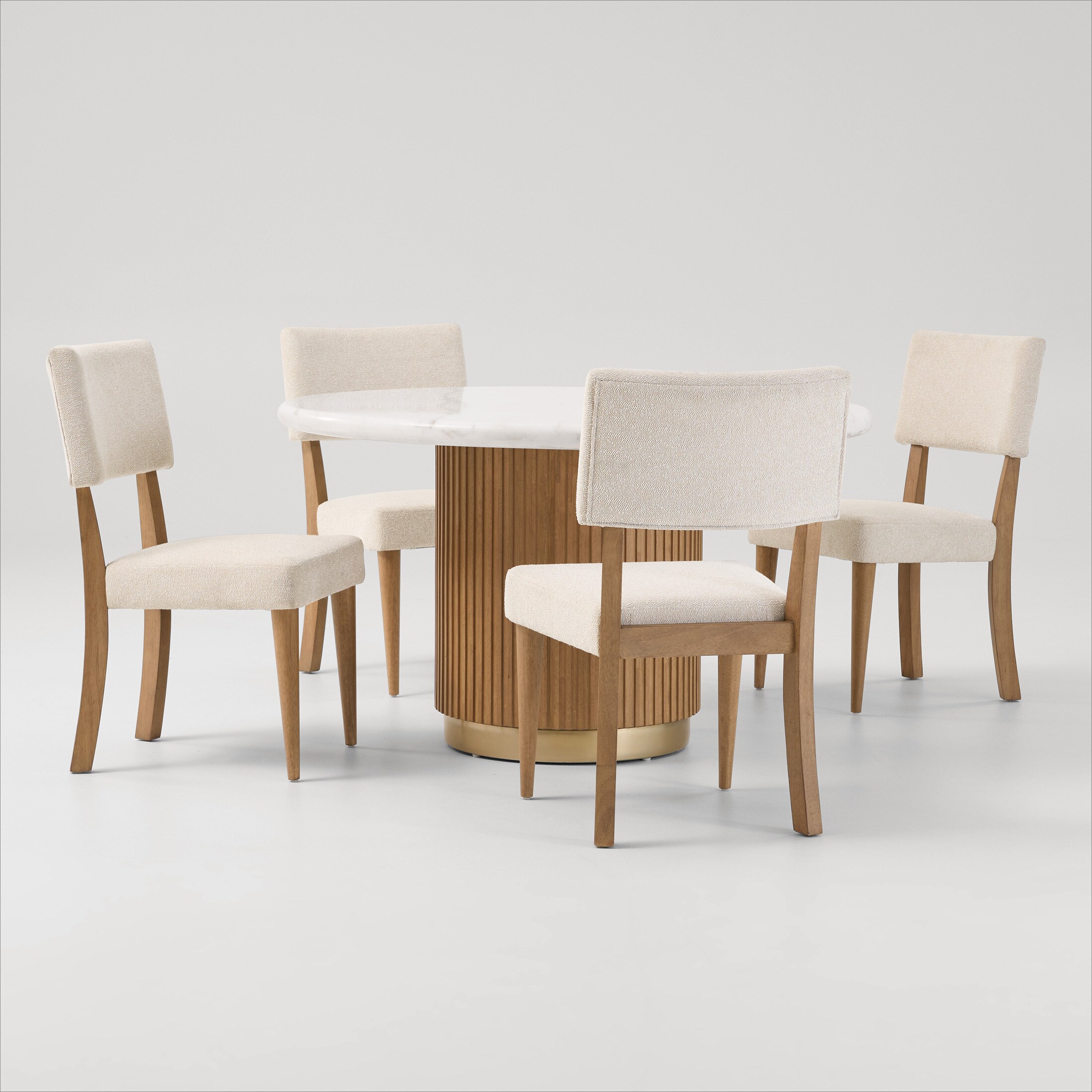 Cornelia Dining Table and 4 Dining Chairs Value City Furniture