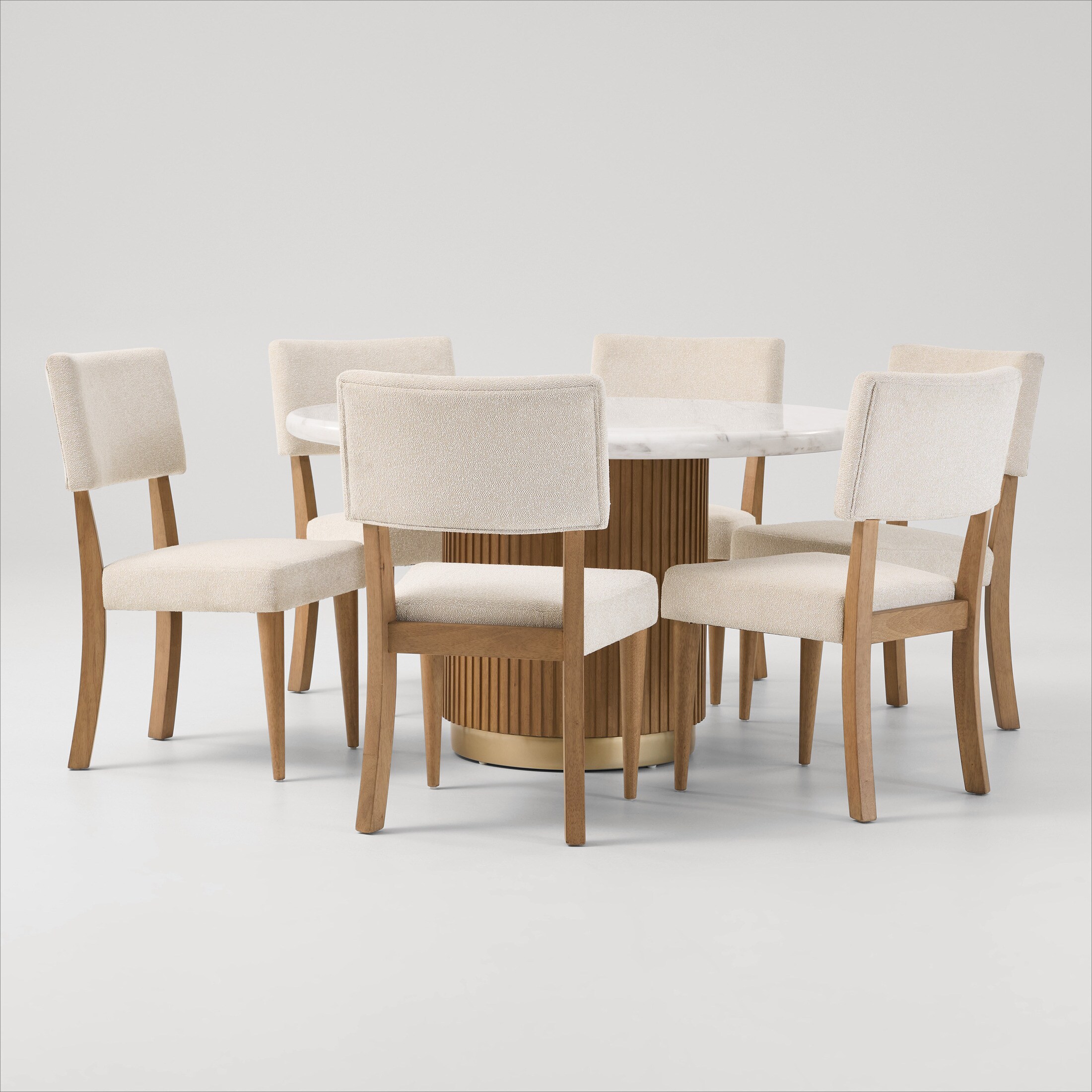 Cornelia Dining Table and 6 Dining Chairs Value City Furniture