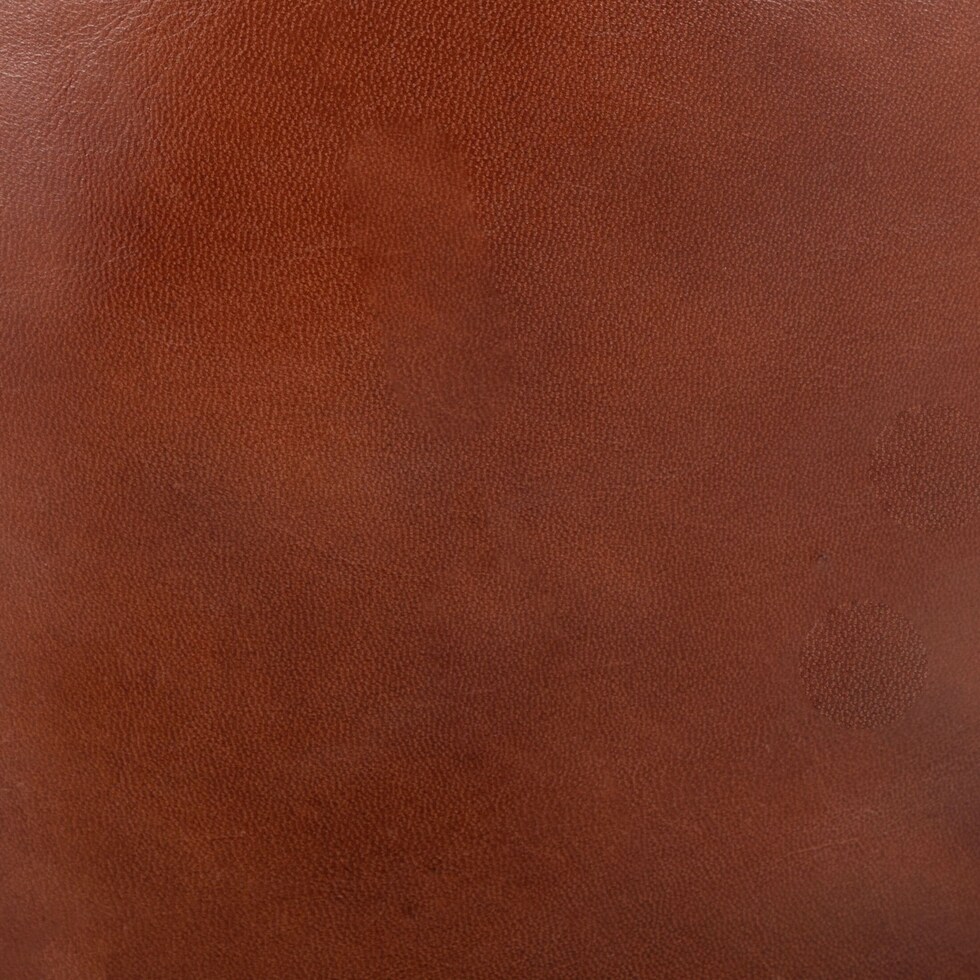 cornelius dark brown pouf   