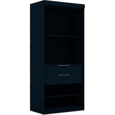 Cornell Open Section Closet - Blue