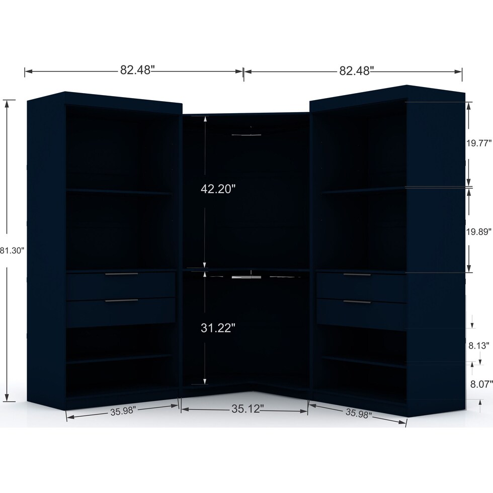 cornell blue wardrobe   