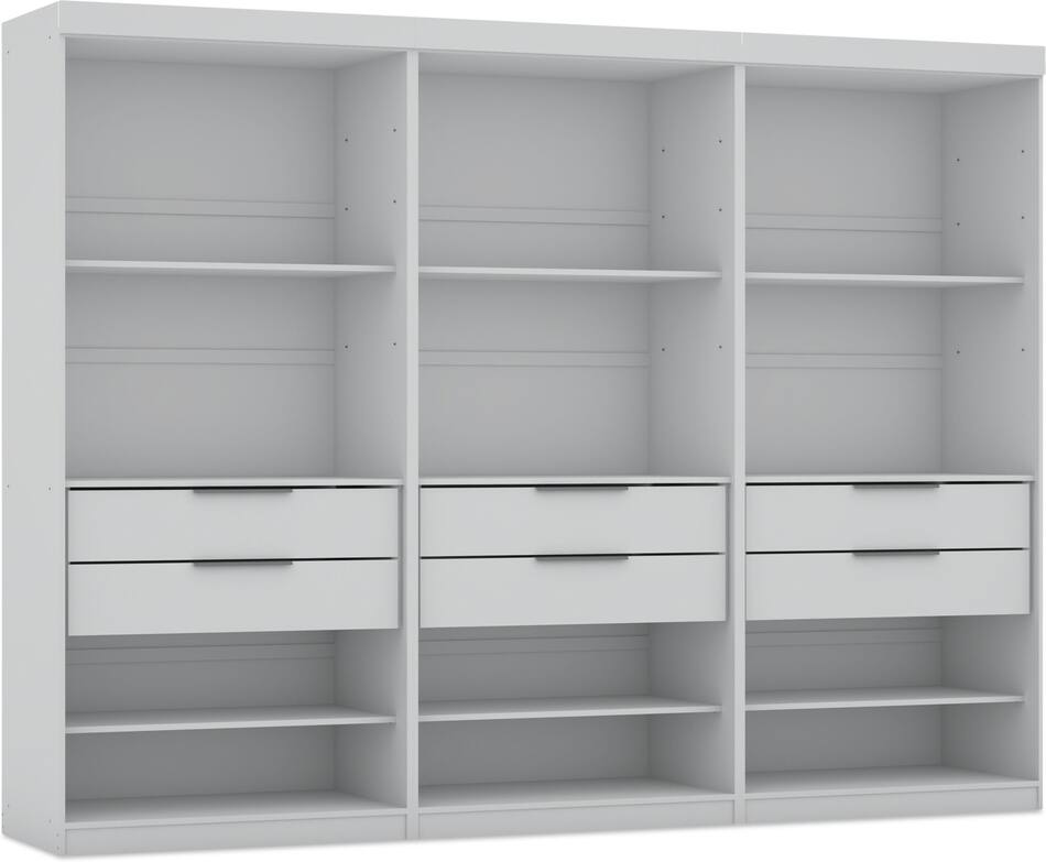 Cornell Set of 3 Open Closets Value City Furniture