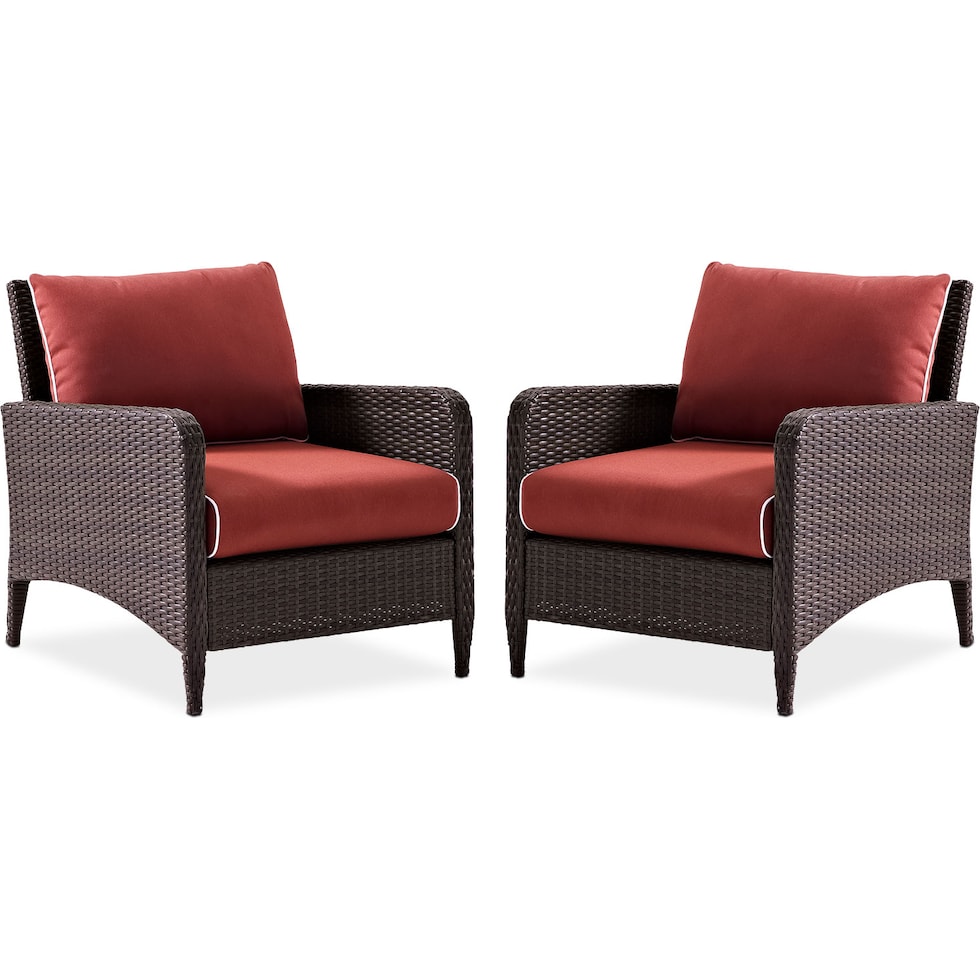 corona sangria sangria outdoor chair set   