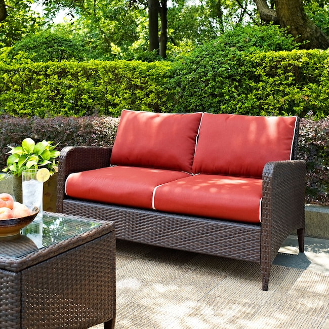 Outdoor Furniture - Corona Outdoor Loveseat