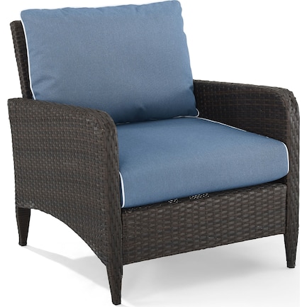 Corona Outdoor Chair - Blue