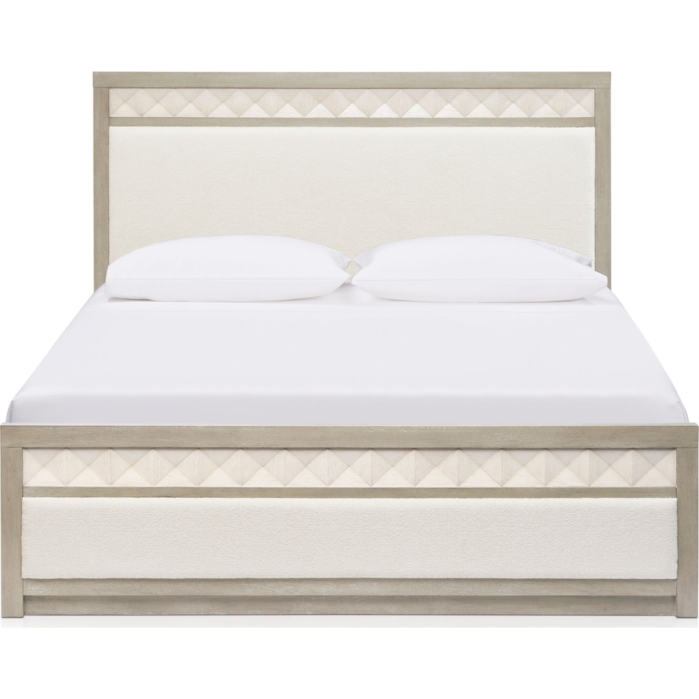 coronado bedroom ivory gray  pc queen bedroom   