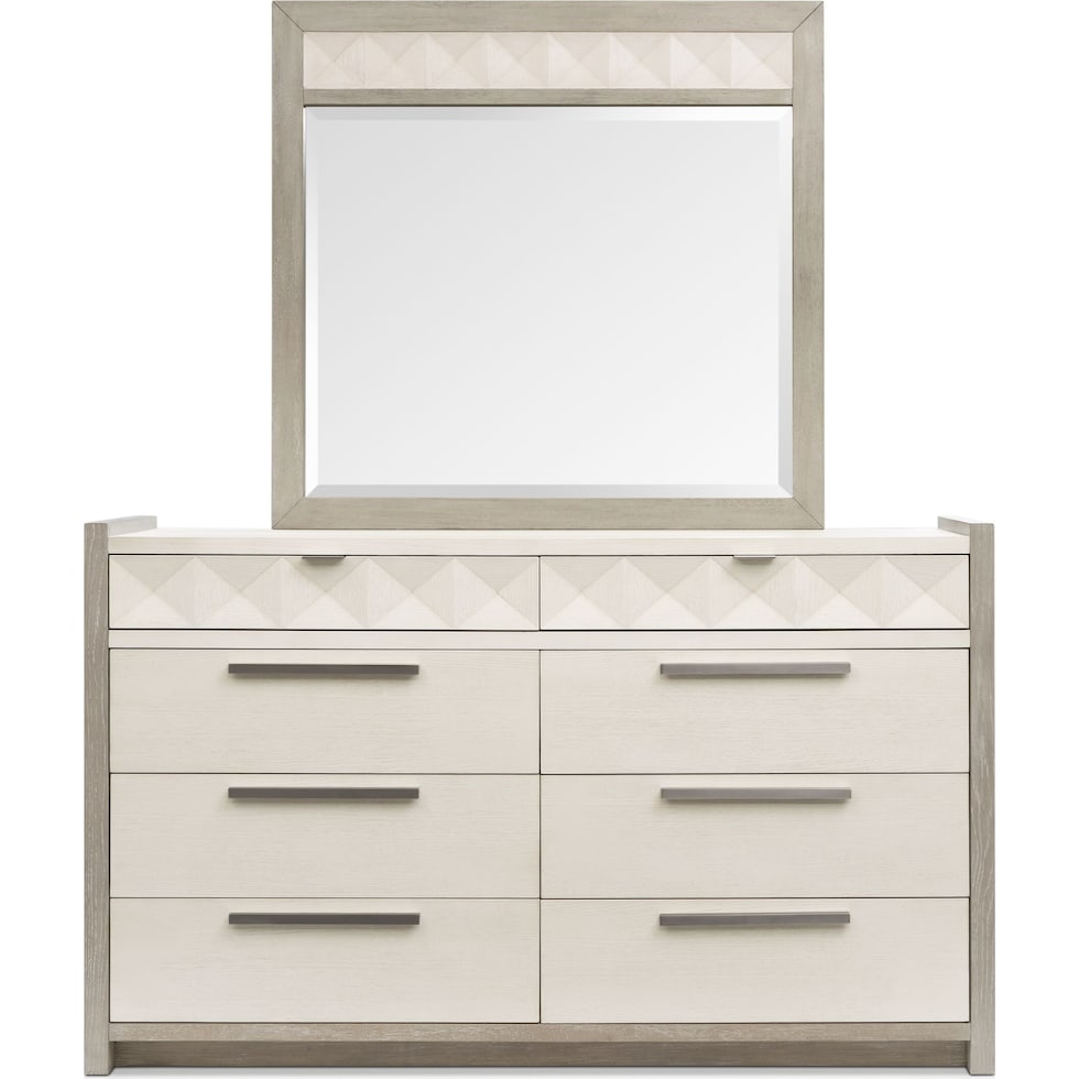 coronado bedroom ivory gray  pc queen bedroom   