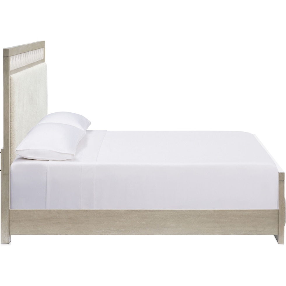 coronado bedroom ivory gray  pc queen bedroom   