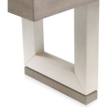 coronado dining ivory gray  pc dining room   