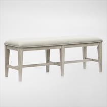 coronado dining ivory gray bench web   
