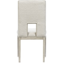 coronado dining ivory gray dining chair   