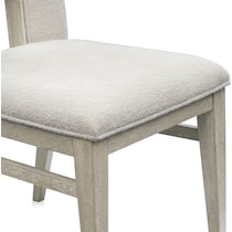 coronado dining ivory gray dining chair   