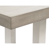 coronado dining ivory gray dining table   