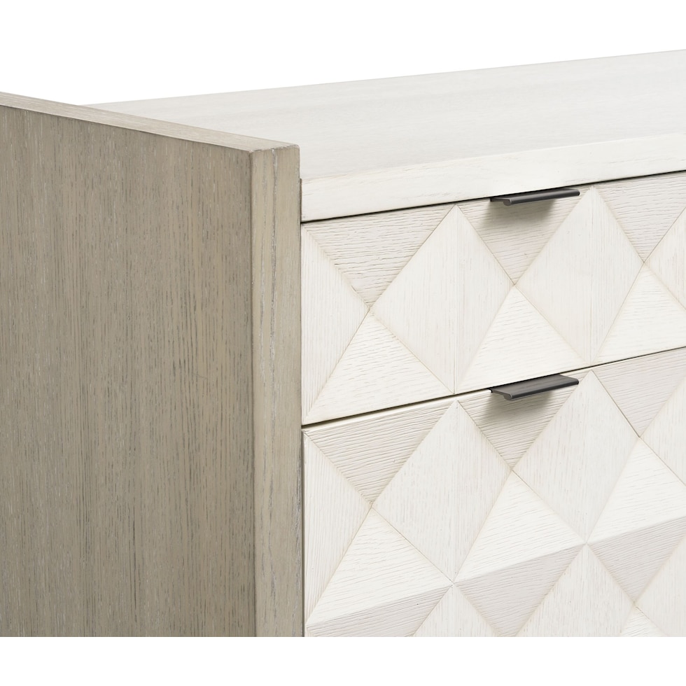 coronado dining ivory gray server   