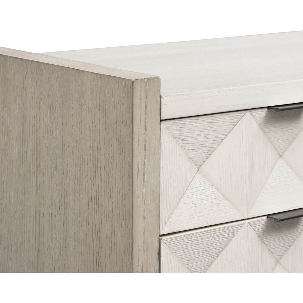 coronado dining ivory gray server   