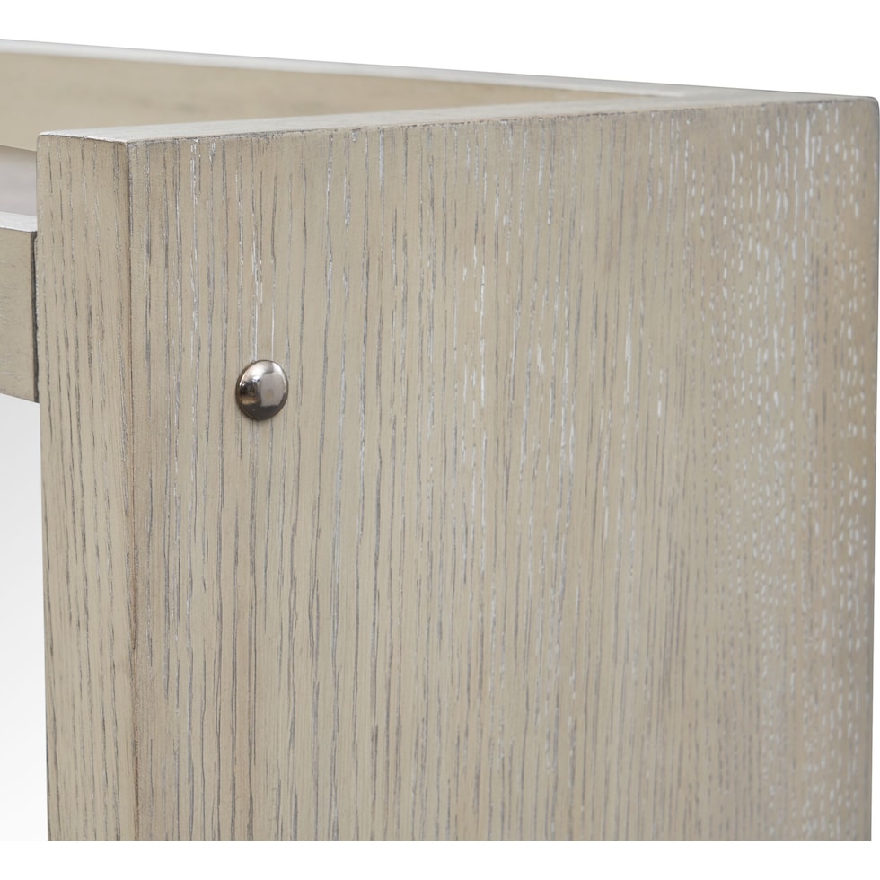 coronado dining ivory gray server   