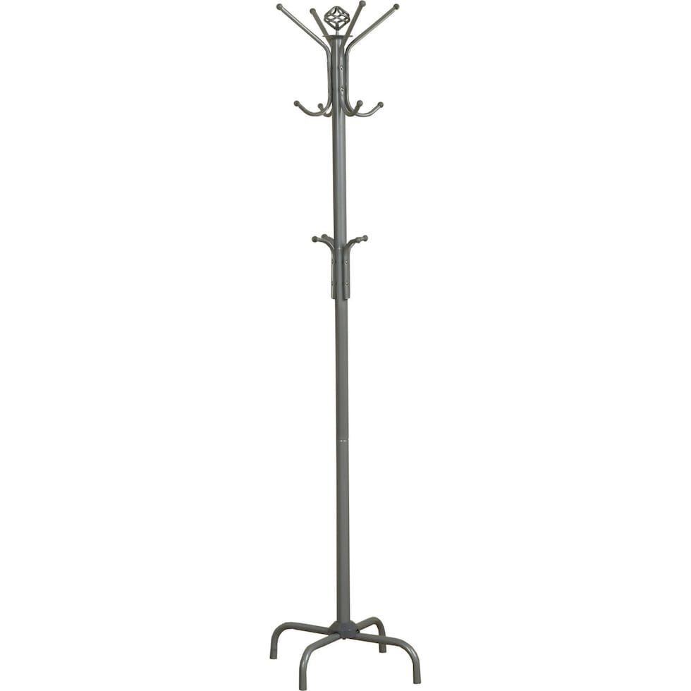 corsica gray coat rack   
