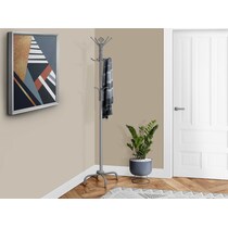 corsica gray coat rack   