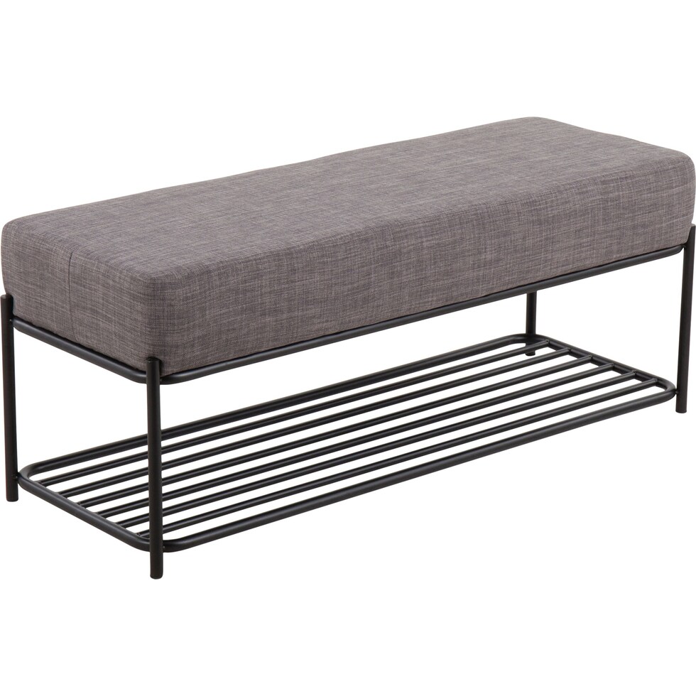 corti gray bench   