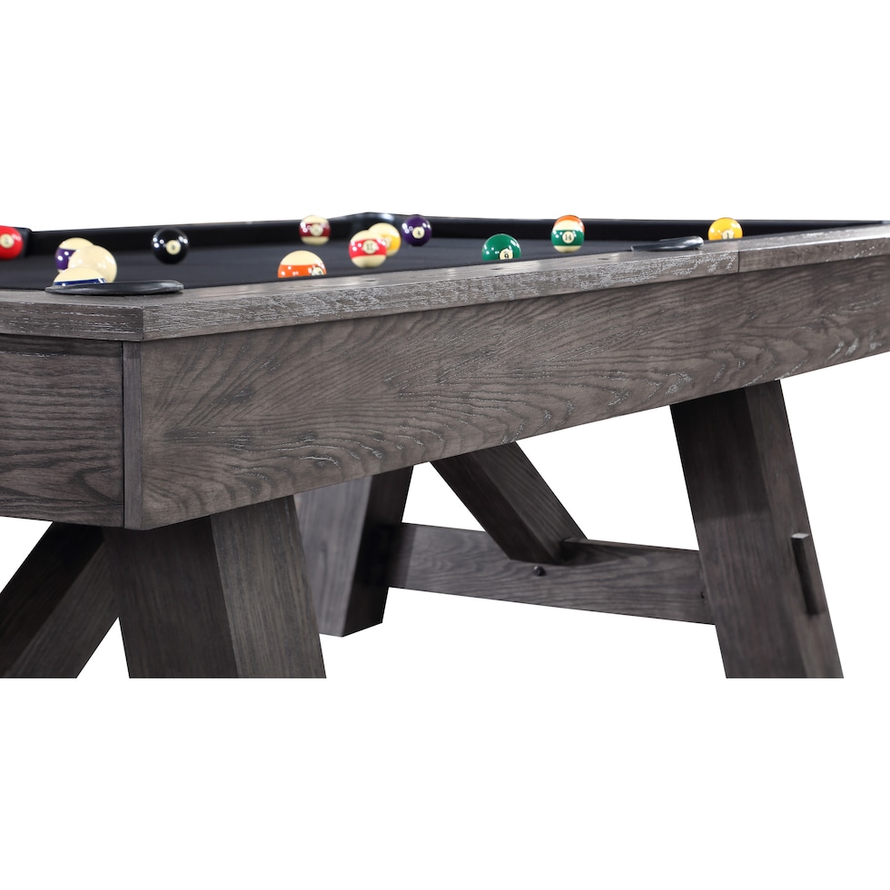 cortona gray gaming table   
