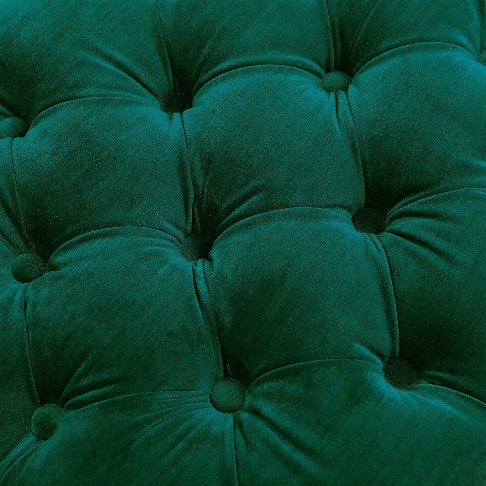 corva green storage bench   