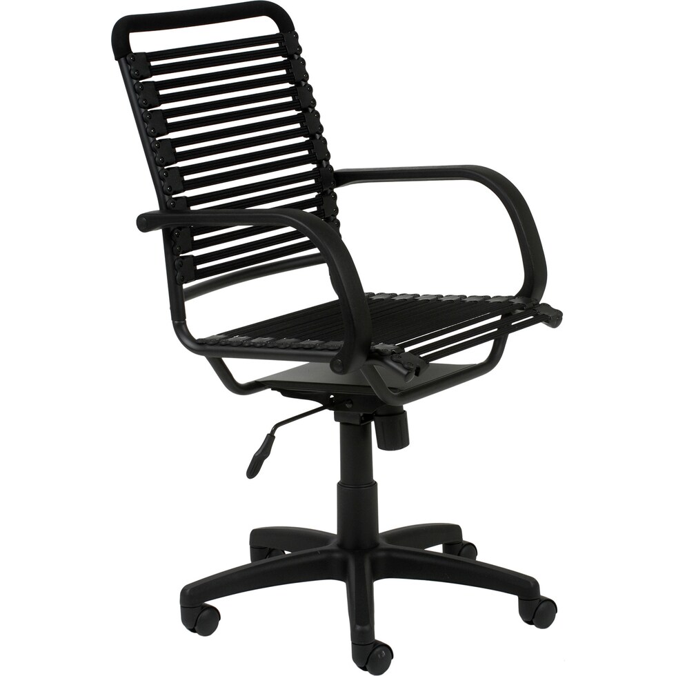 corynn black office chair   