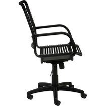 corynn black office chair   